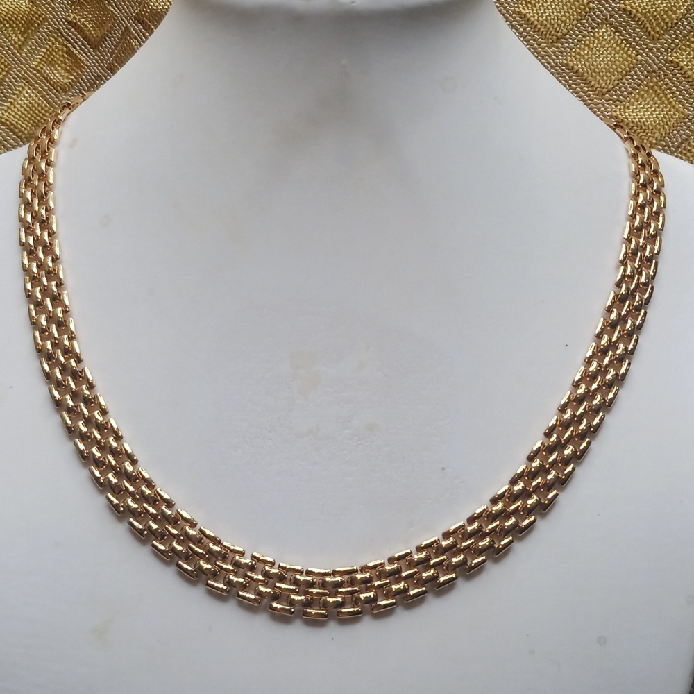 Vintage Gold Choker Necklace Links